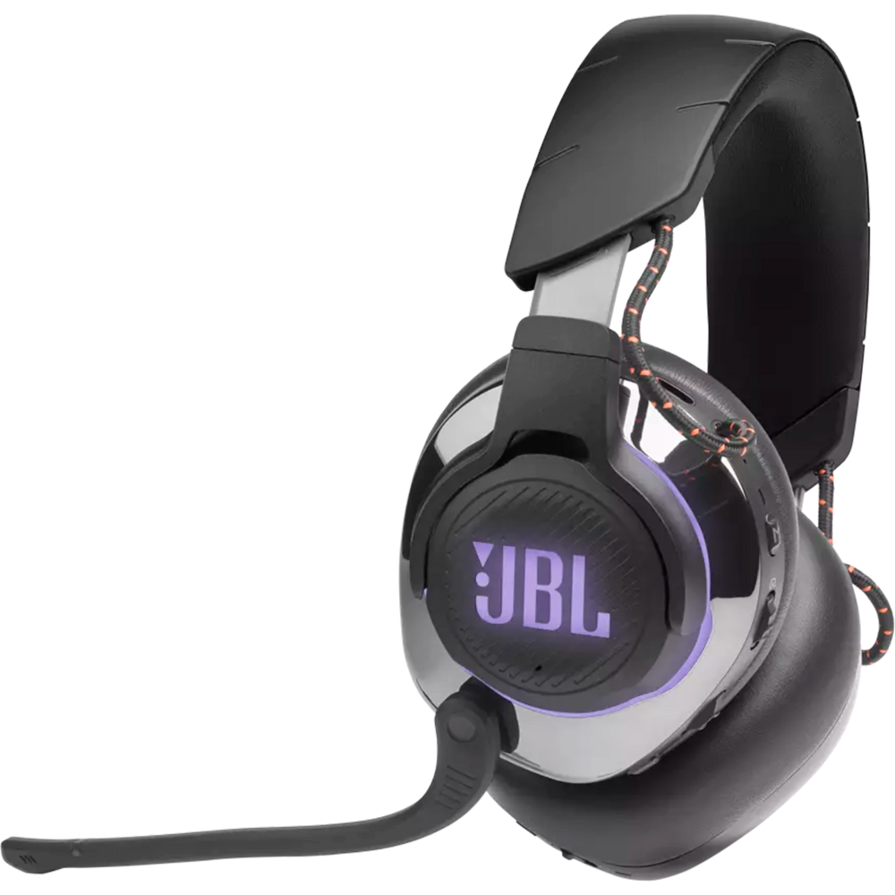 אוזניות גיימינג אלחוטיות JBL Quantum 810 - צבע שחור שנה אחריות ע"י - יבואן הרשמי