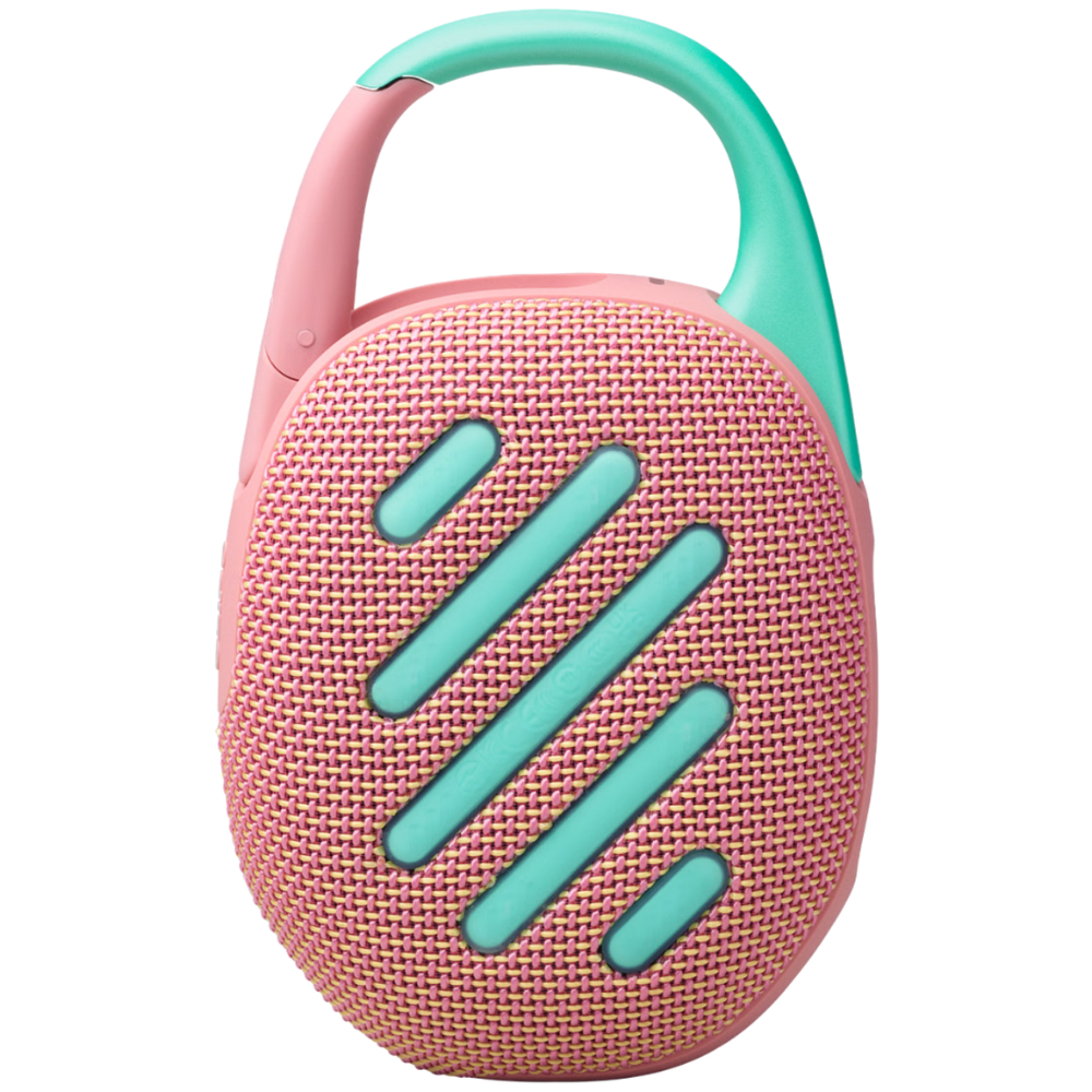 רמקול אלחוטי JBL Clip 5 IP67 7W - צבע ורוד - K.B.V