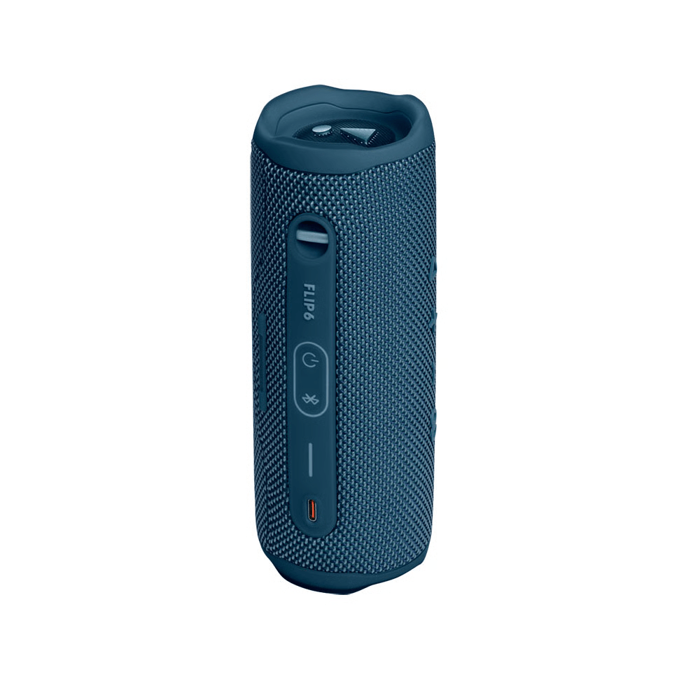 רמקול נייד אלחוטי JBL Flip 6 - צבע כחול - K.B.V