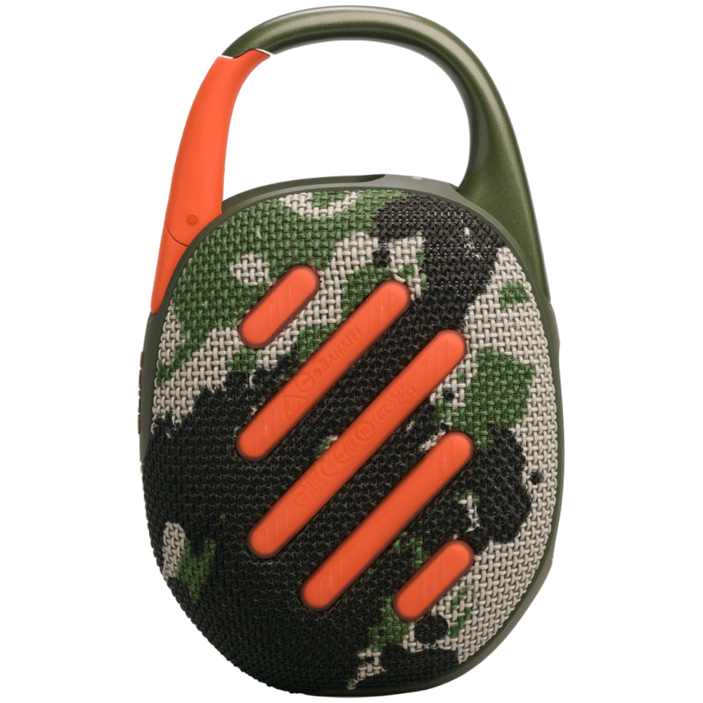 רמקול אלחוטי JBL Clip 5 IP67 7W - צבע ירוק צבאי - K.B.V