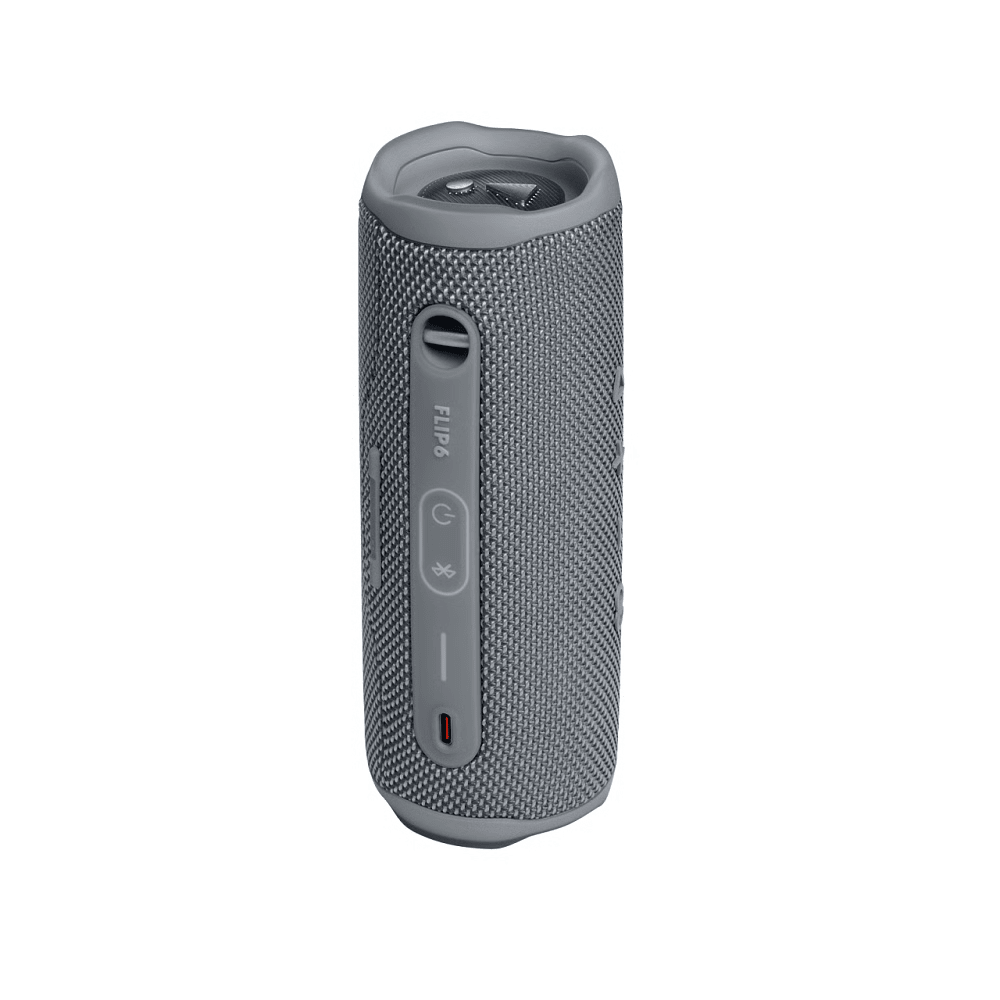 רמקול נייד אלחוטי JBL Flip 6 - צבע אפור - K.B.V