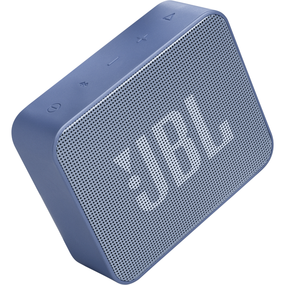 רמקול נייד עמיד למים JBL Go Essential - צבע כחול שנה אחריות ע"י - יבואן הרשמי