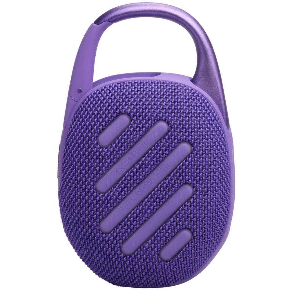 רמקול אלחוטי JBL Clip 5 IP67 7W - צבע סגול - K.B.V