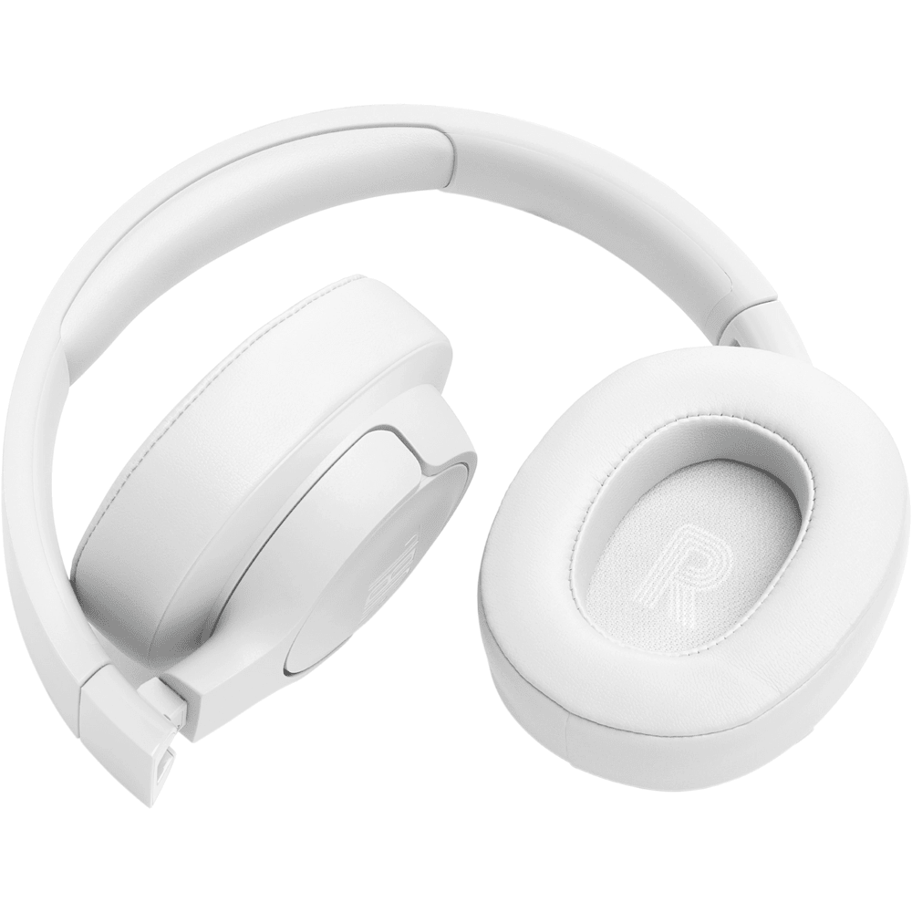 אוזניות קשת אלחוטיות JBL Tune 770NC ANC - צבע לבן - K.B.V