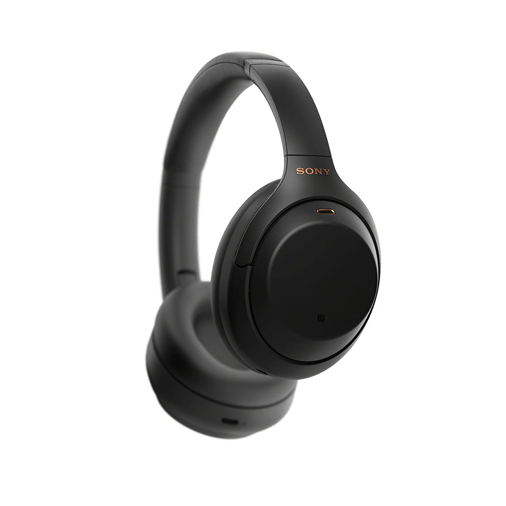 אוזניות אלחוטיות Sony WH-1000XM4 - צבע שחור - K.B.V
