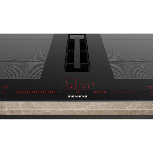כיריים אינדוקציה עם קולט אדים 80 ס"מ SIEMENS סימנס דגם EX875LX67E - יבואן רשמי