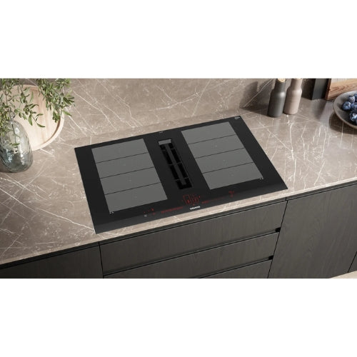 כיריים אינדוקציה עם קולט אדים 80 ס"מ SIEMENS סימנס דגם EX875LX67E - יבואן רשמי