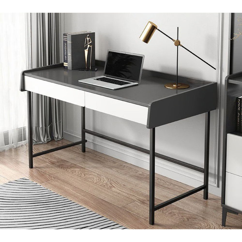 שולחן מחשב / כתיבה דגם RSM-12-10 רוחב 100 ס"מ צבע אפור מבית Rosso italy - יבואן רשמי