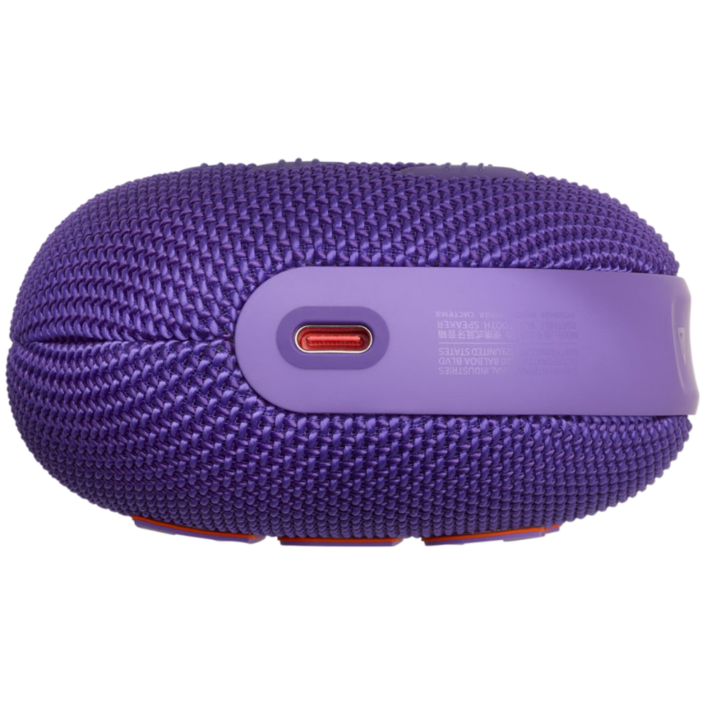 רמקול אלחוטי JBL Clip 5 IP67 7W - צבע סגול שנה אחריות ע"י - יבואן הרשמי