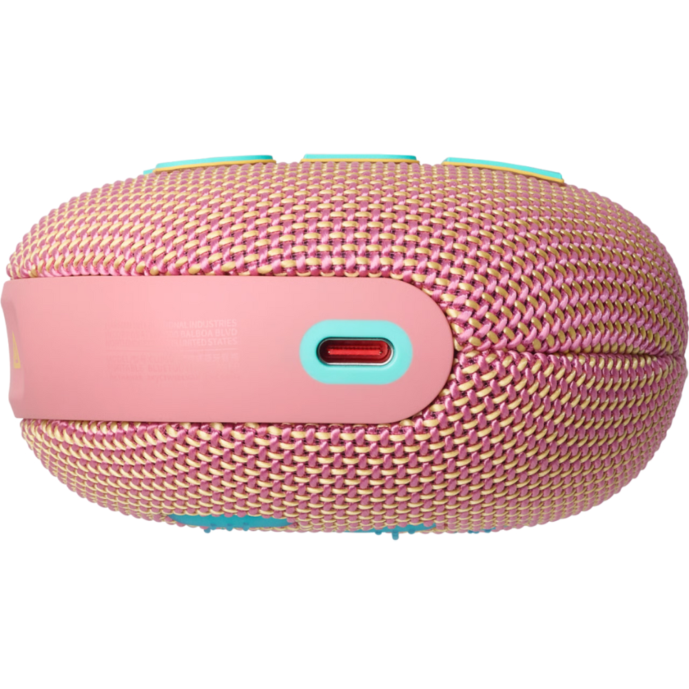 רמקול אלחוטי JBL Clip 5 IP67 7W - צבע ורוד - K.B.V