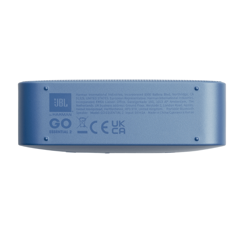 רמקול אלחוטי נייד JBL Go Essential 2 IP67 - צבע כחול - K.B.V