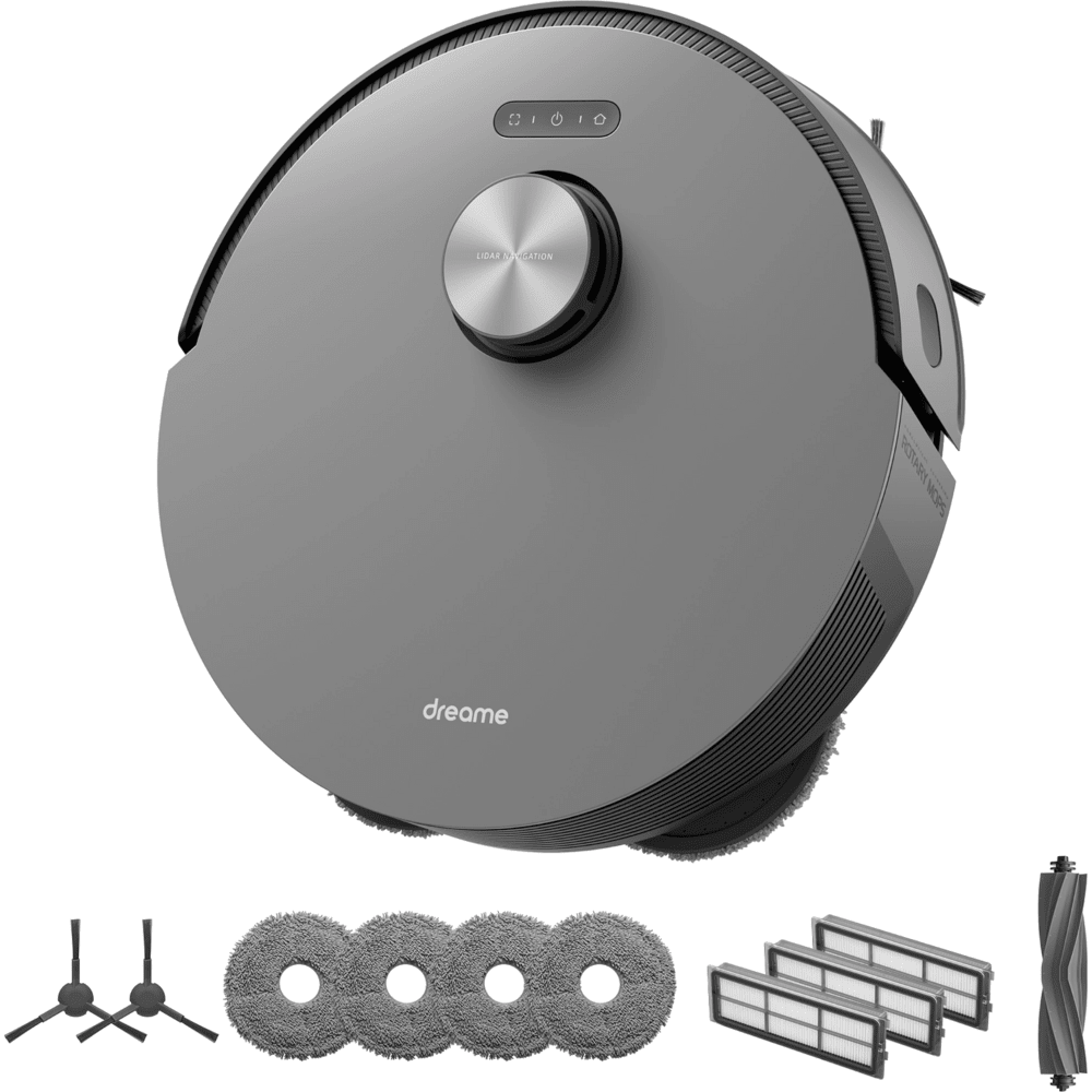 שואב אבק רובוטי מקרצף Dreame Bot L10s Pro - צבע שחור - K.B.V