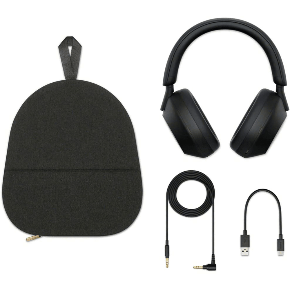 אוזניות אלחוטיות Sony WH-1000XM5B ANC - צבע שחור - K.B.V