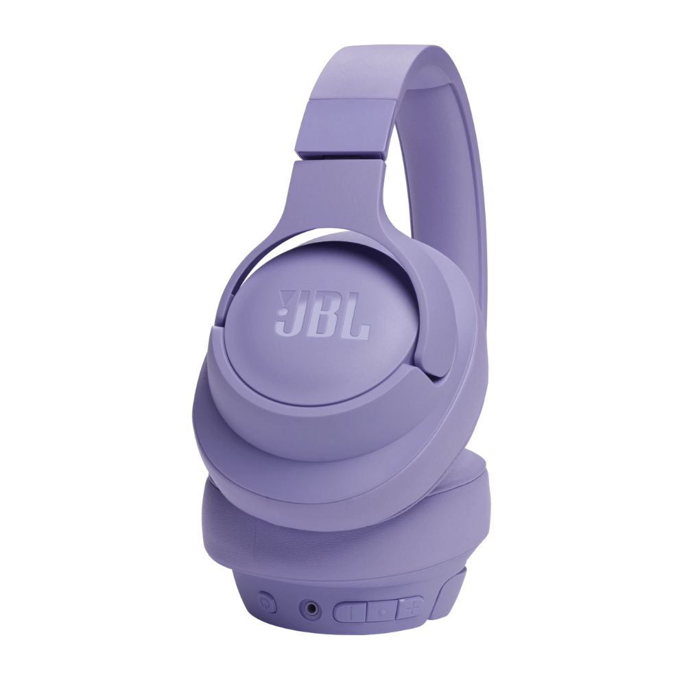 אוזניות אלחוטיות JBL Tune 720BT - צבע סגול שנה אחריות ע"י - יבואן הרשמי