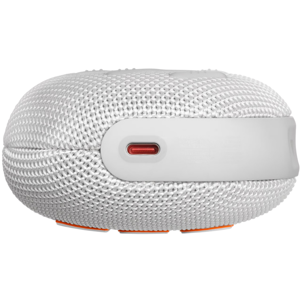 רמקול אלחוטי JBL Clip 5 IP67 7W - צבע לבן שנה אחריות ע"י - יבואן הרשמי