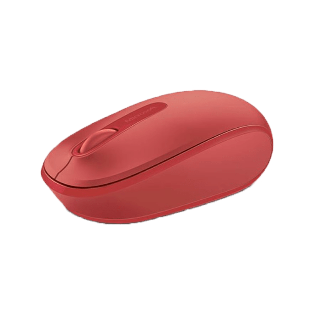עכבר אלחוטי Microsoft 1850 - צבע אדום - K.B.V