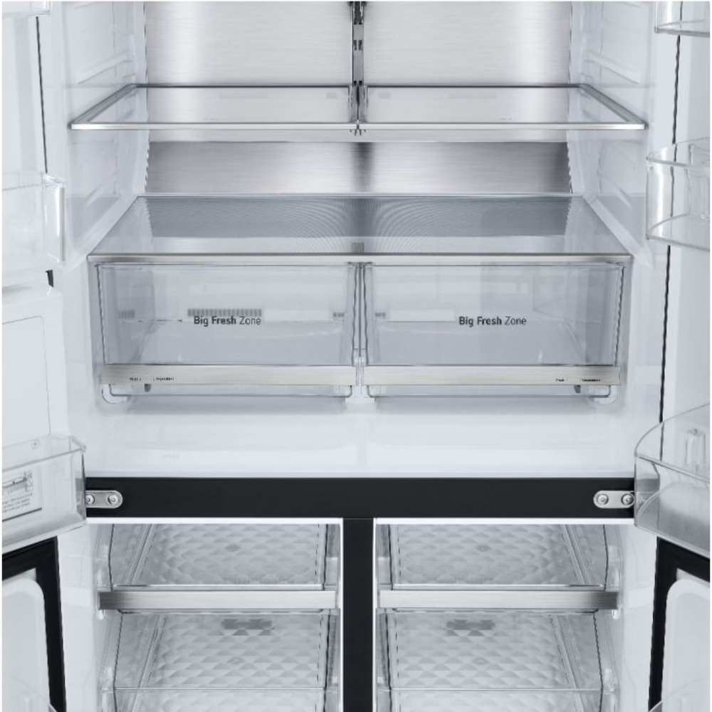 מקרר מקפיא תחתון 4 דלתות LG אל ג'י GR-930BDIS - יבואן רשמי