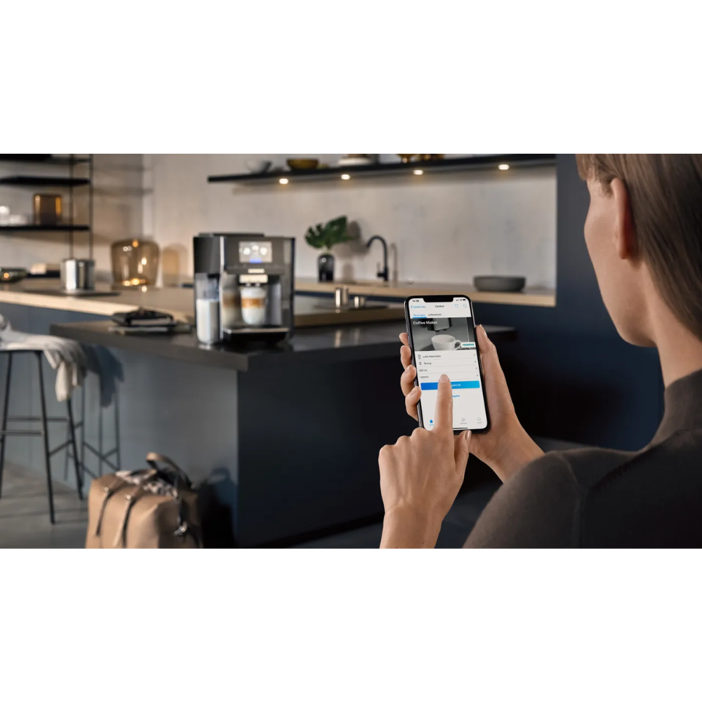 מכונת קפה אוטומטית EQ.700 דגם TQ717R03 סימנס SIEMENS שחור - אחריות לשנתיים יבואן רשמי