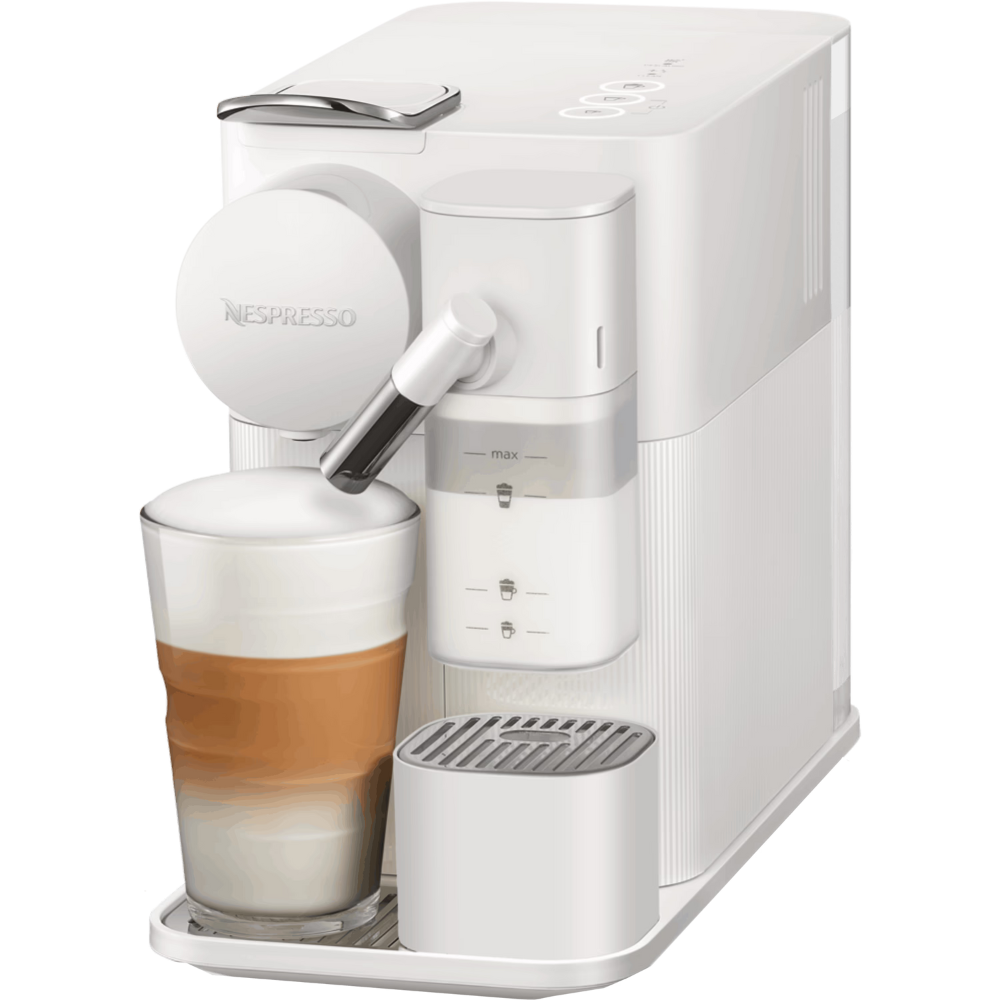 מכונת קפה Nespresso F121 Lattissima One - בצבע לבן אחריות ע"י היבואן הרשמי