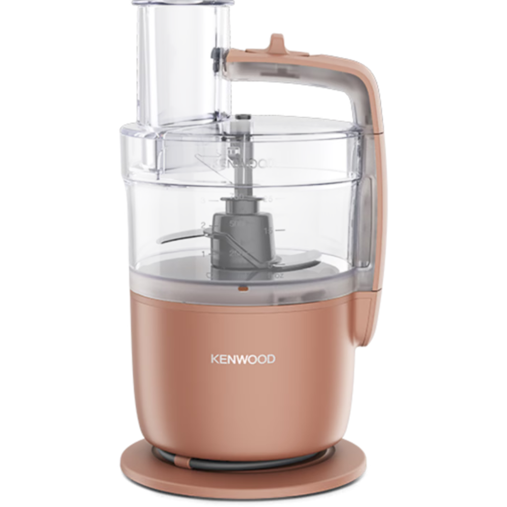 מעבד מזון קומפקטי 1.3 ליטר Kenwood FDP22.130RD MultiPro Go - צבע כתום - יבואן רשמי