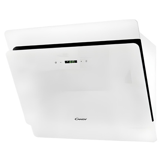 קולט אדים 60 סמ CVMA60B וורטיקלי זכוכית לבנה CANDY - יבואן רשמי