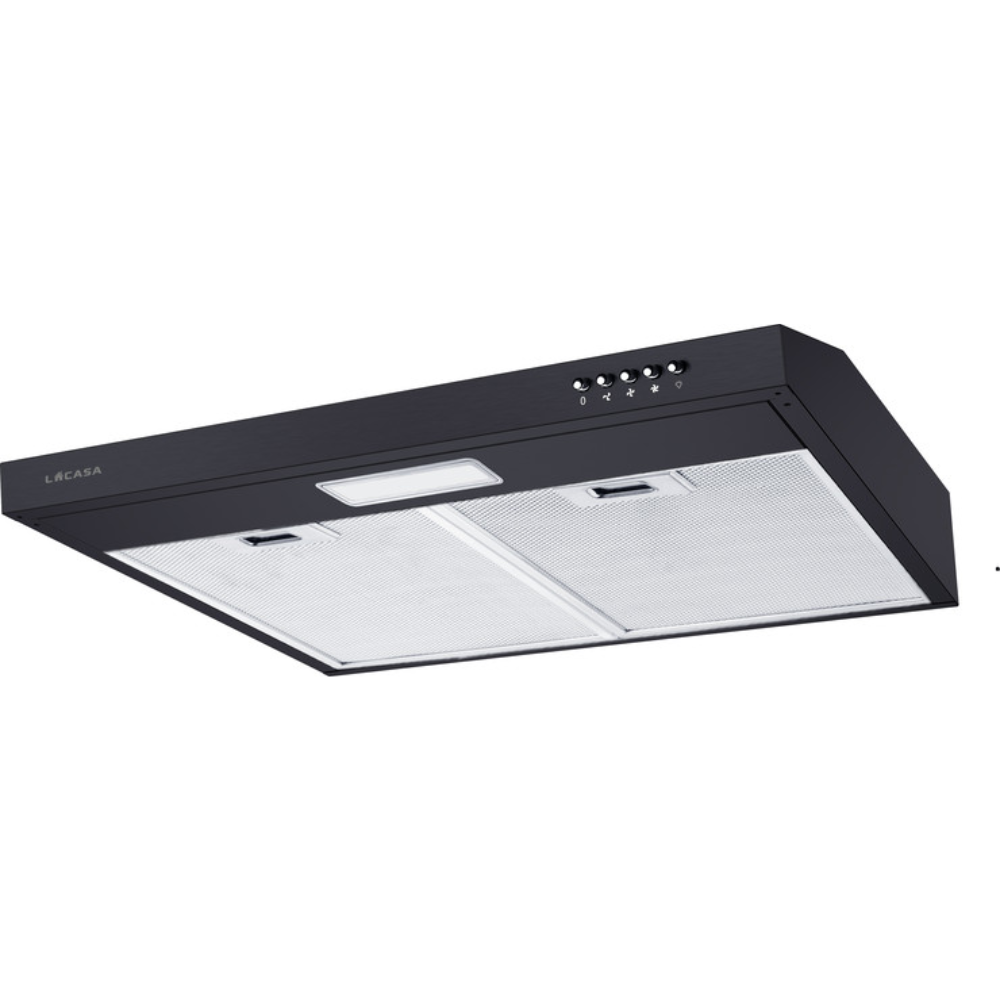 קולט אדים מתחת לארון 60 ס"מ לקאזה דגם LC9618UCBL שחור - יבואן רשמי