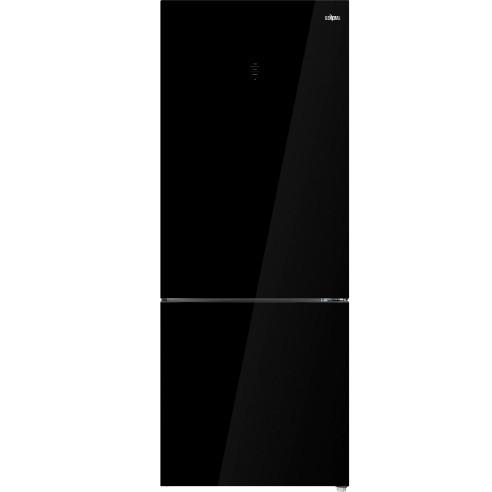 מקרר מקפיא תחתון ג'נרל דגם GE453RBLM שחור מט ימין - יבואן רשמי