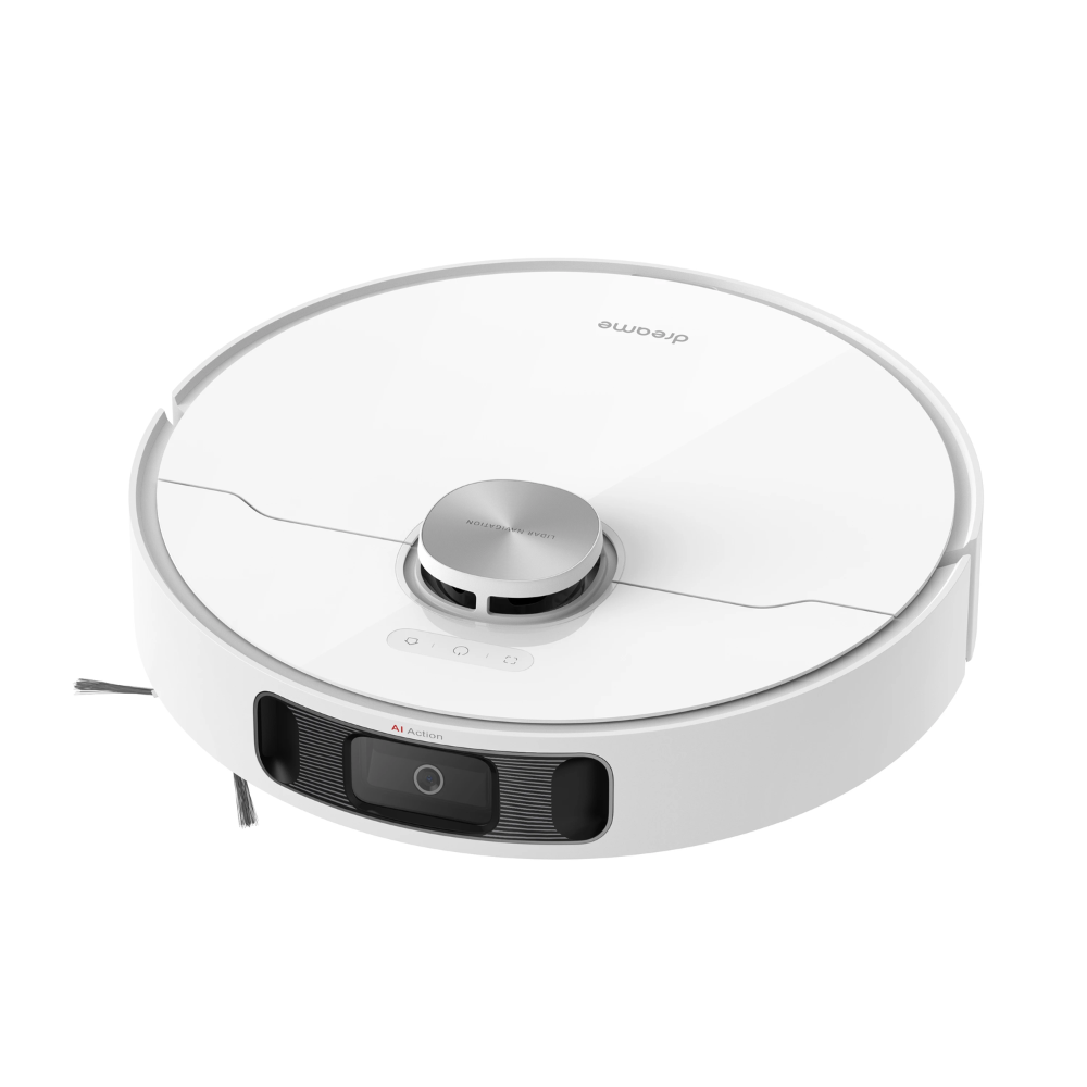 שואב אבק רובוטי עם מכילי ריקון אוטומטים Dreame Bot L10s Ultra - צבע לבן - יבואן רשמי