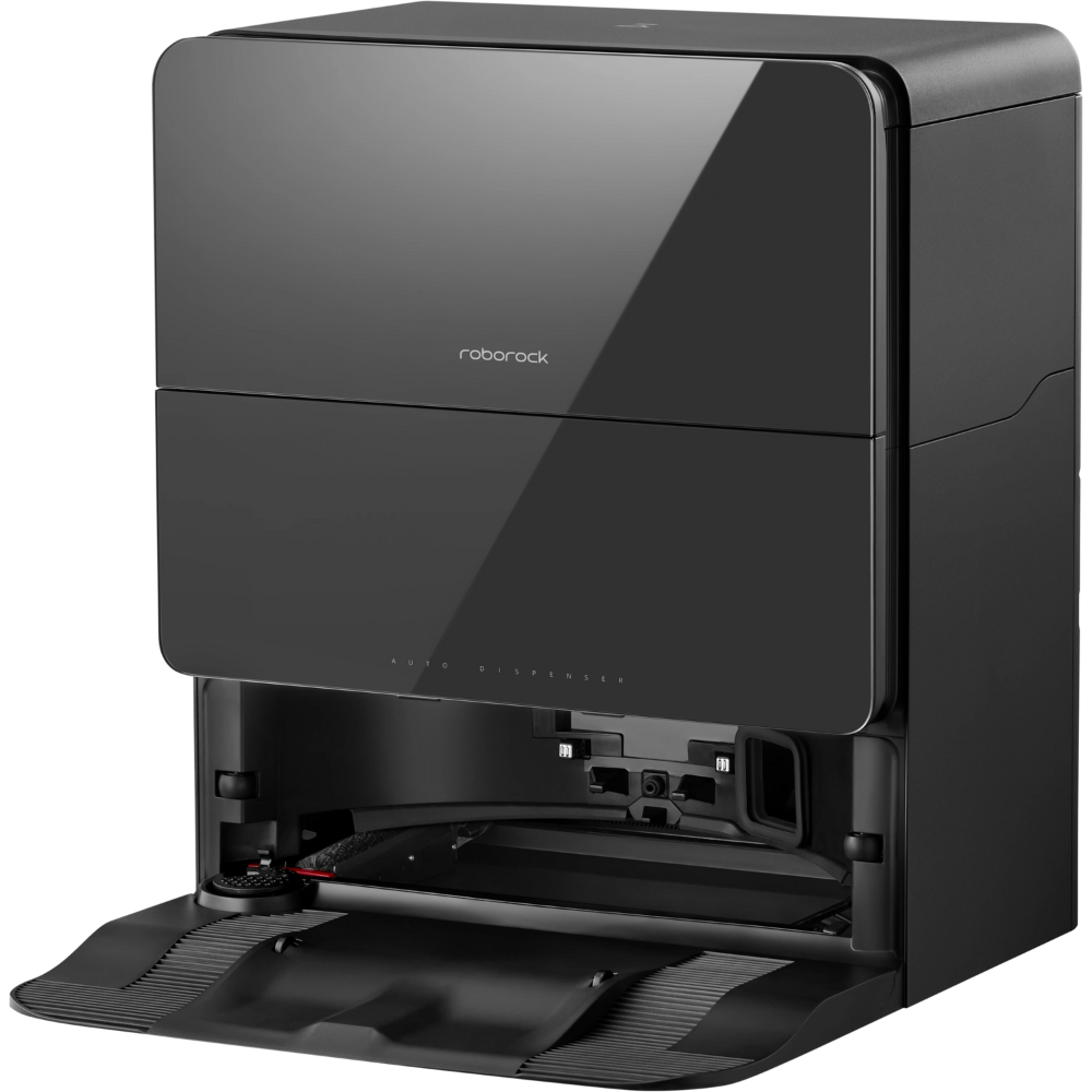 שואב אבק רובוטי שוטף Roborock Saros 10 - צבע שחור שנה אחריות ע"י - יבואן הרשמי