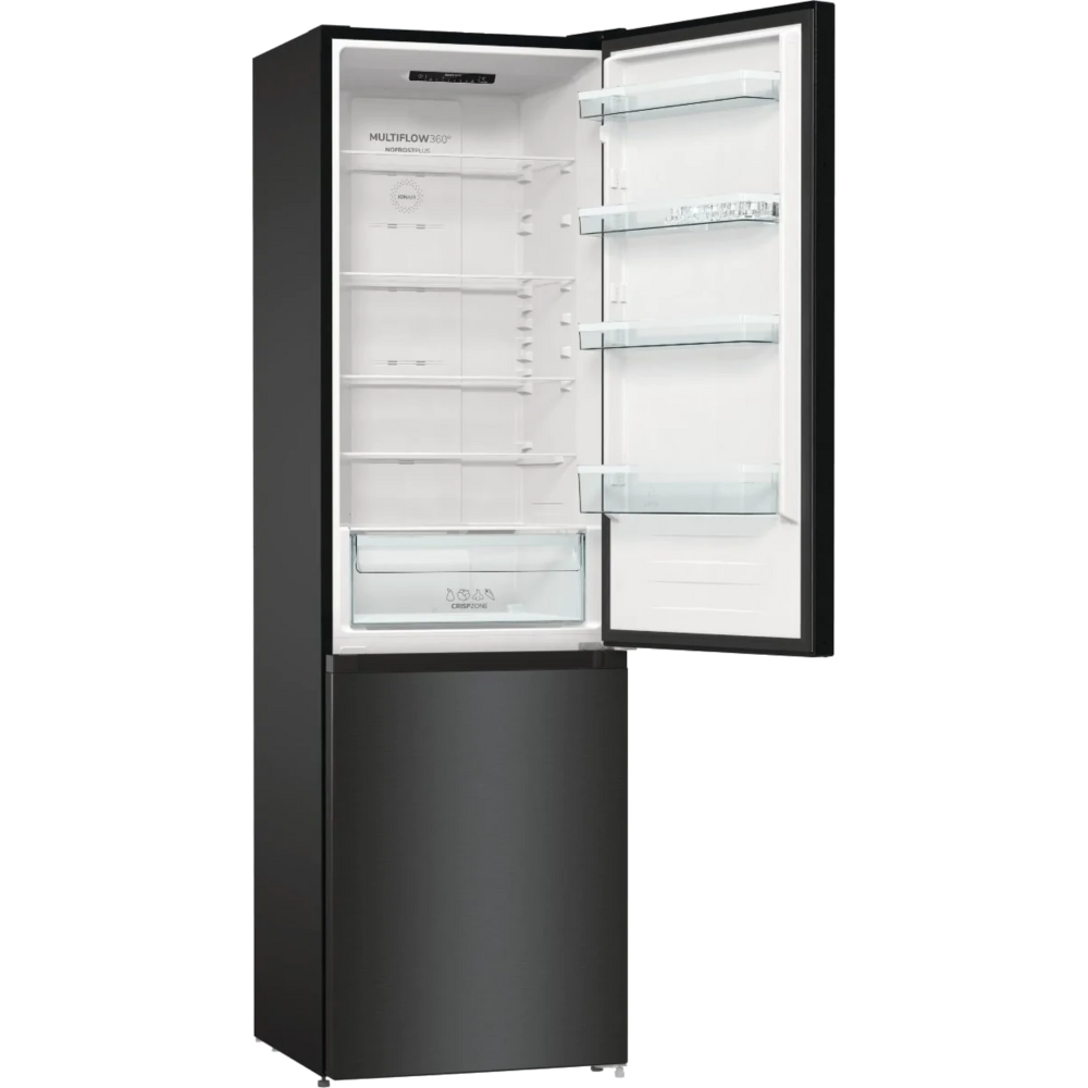 מקרר מקפיא תחתון 331 ליטר Gorenje HY-NRK6202EBXL4 - גימור נירוסטה מושחרת - יבואן רשמי