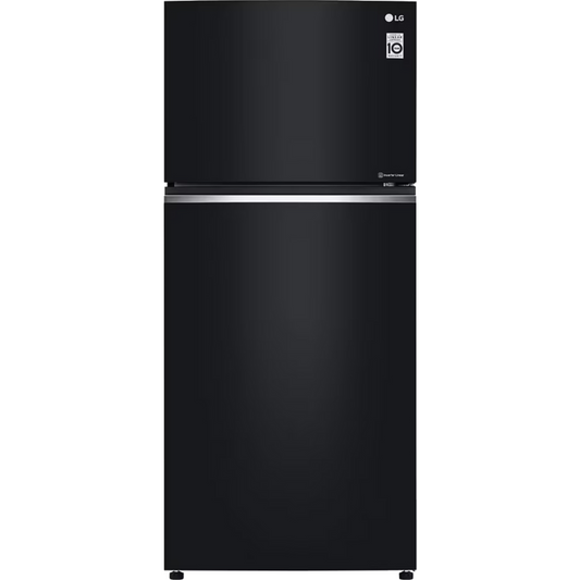 מקרר מקפיא עליון 506 ליטר LG GR-M6781BU - גימור זכוכית שחורה - יבואן רשמי