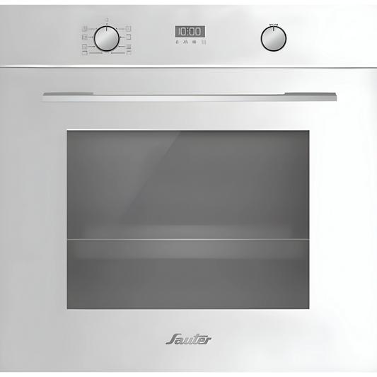 תנור אפייה בנוי פירוליטי 66 ליטר Sauter Cuisine 5050W - צבע לבן אחריות ע"י - יבואן הרשמי