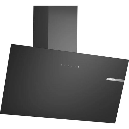קולט אדים ארובה 80 ס"מ זוויתי דגם DWK85DK60 בוש BOSCH זכוכית שחורה - יבואן רשמי
