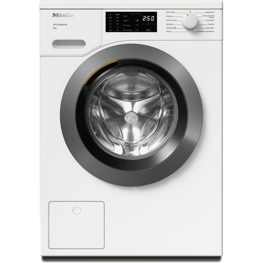 מכונת כביסה פתח חזית 8 ק"ג Miele WED 025 WCS במהירות 1400 סל"ד - צבע לבן - יבואן רשמי