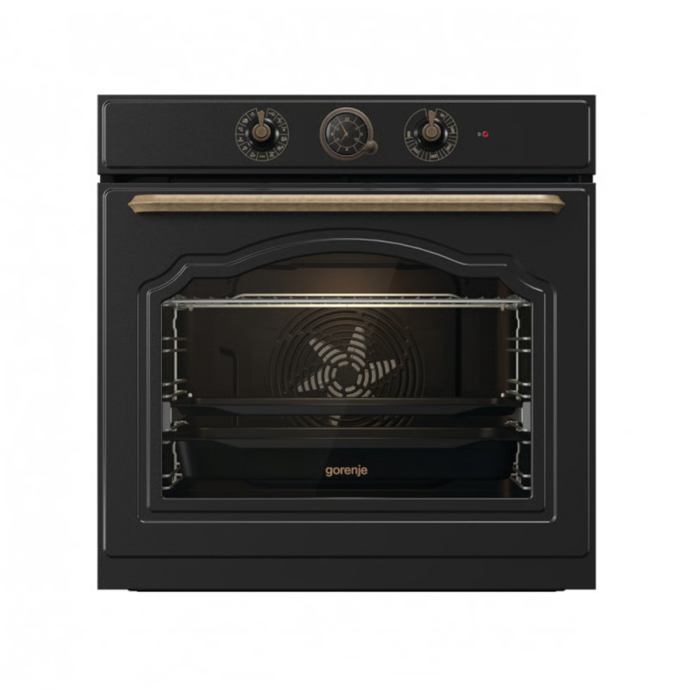 תנור אפייה בנוי 77 ליטר דגם GORENJE BOS67372CLB - צבע שחור - יבואן רשמי