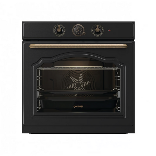 תנור אפייה בנוי 77 ליטר דגם GORENJE BOS67372CLB - צבע שחור - יבואן רשמי