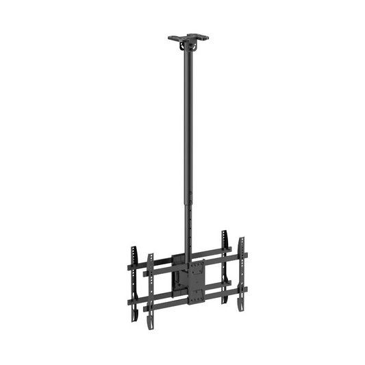 מתקן תקרתי טלסקופי כפול ל2 מסכים עד 86″ Lumi Legend / Brateck PLB-CE1546BL - יבואן רשמי
