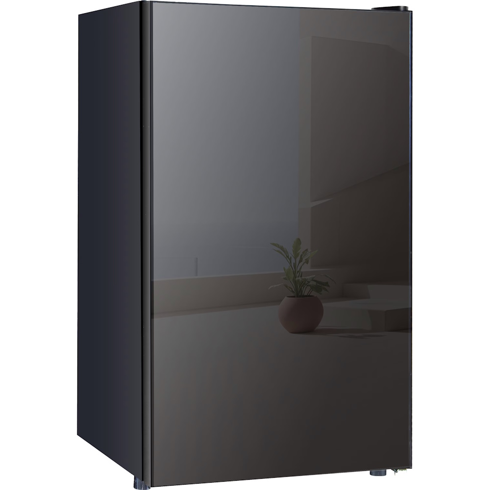 מקרר משרדי - 91 ליטר General GE90GB זכוכית שחורה - יבואן רשמי