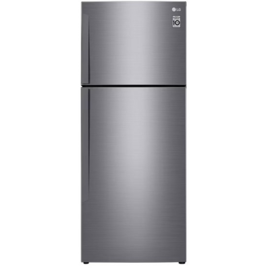 מקרר מקפיא עליון 438 ליטר דגם LG GR-B486IVSU נירוסטה מוברשת - יבואן רשמי
