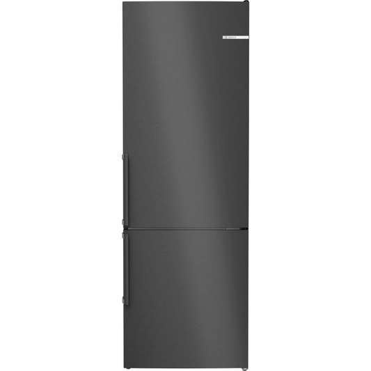 מקרר בוש Bosch מקפיא תחתון רוחב 70 ס”מ KGN49VXCT נירוסטה מושחרת - יבואן רשמי