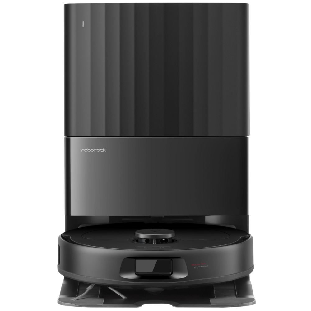 שואב אבק רובוטי שוטף Roborock Qrevo 5AE -  צבע שחור אחריות ע"י - יבואן הרשמי