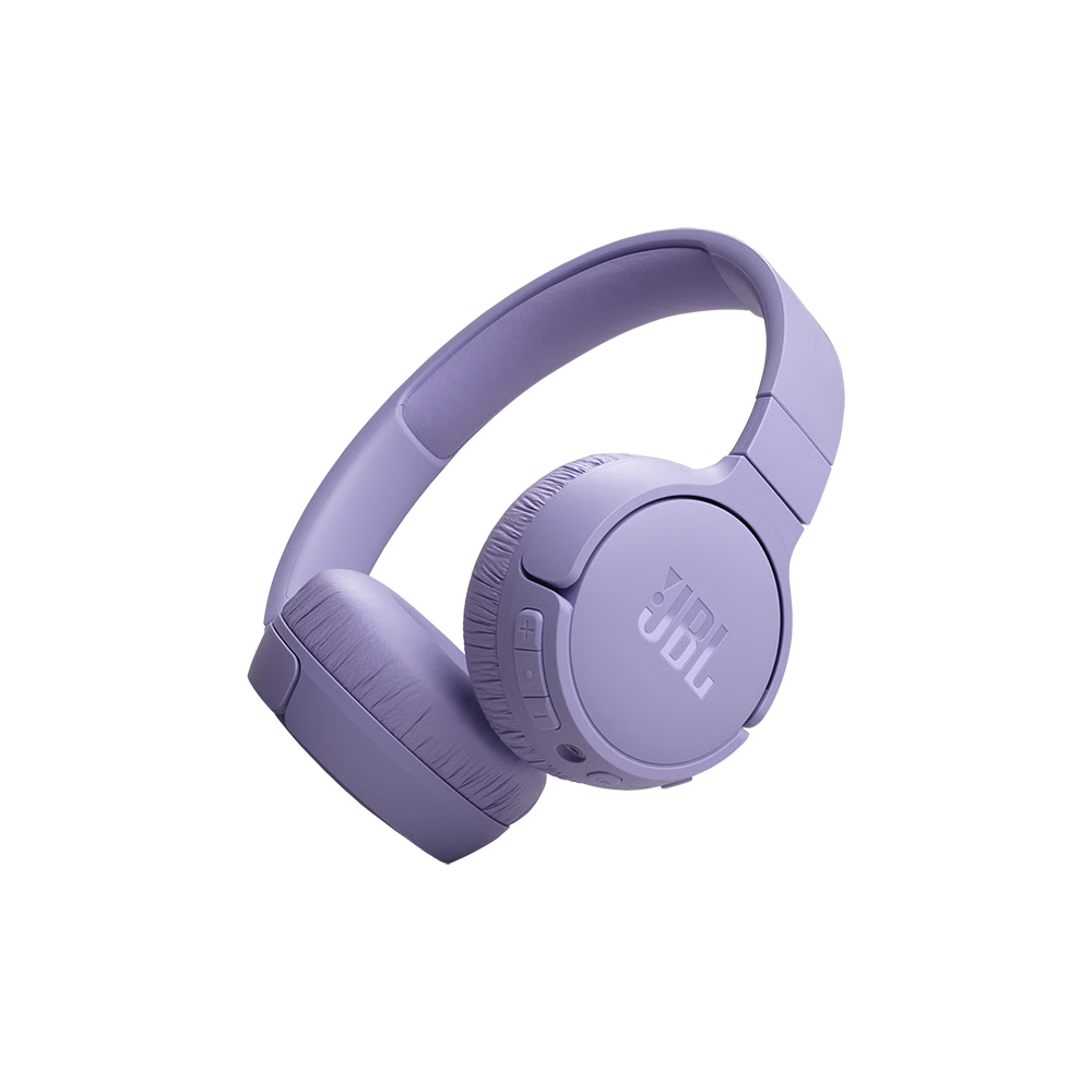 אוזניות קשת אלחוטיות JBL Tune 670NC ANC - צבע סגול שנה אחריות ע"י - יבואן הרשמי