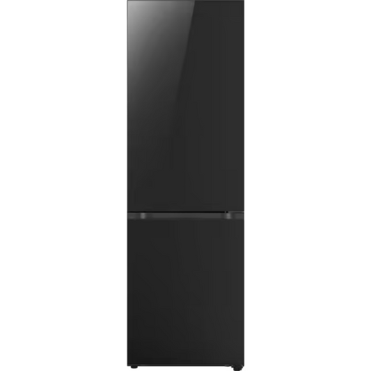 מקרר מקפיא תחתון 344 ליטר LG GR-B374BG עם התקן שבת מובנה - גימור זכוכית שחורה - יבואן רשמי