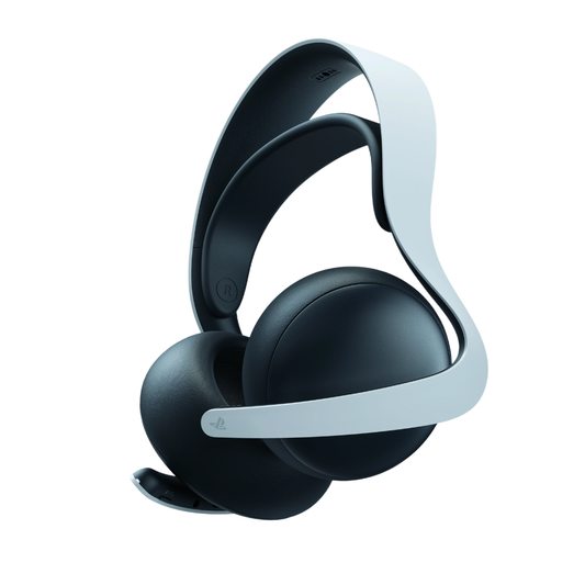 אוזניות גיימינג אלחוטיות Sony Pulse Elite  - צבע לבן שנה אחריות ע"י - יבואן הרשמי
