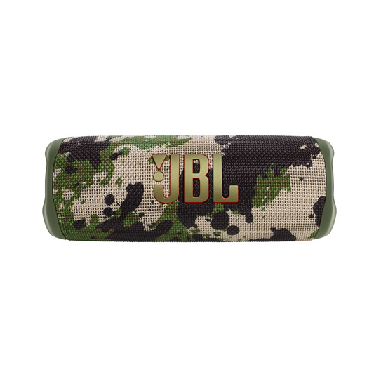 רמקול נייד אלחוטי JBL Flip 6 - צבע צבאי שנה אחריות ע"י - יבואן הרשמי