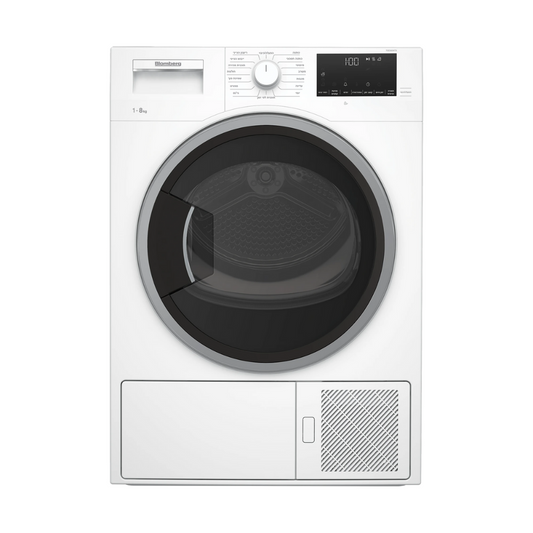 מייבש כביסה HEAT PUMP 1-8 ק"ג TGE583WTX BLOMBERG - יבואן רשמי