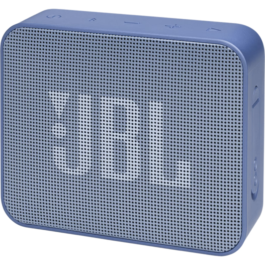 רמקול נייד עמיד למים JBL Go Essential - צבע כחול שנה אחריות ע"י - יבואן הרשמי