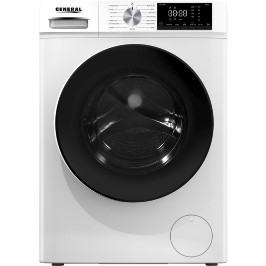 מכונת כביסה פתח חזית 7 ק"ג GENERAL GE70MW - יבואן רשמי