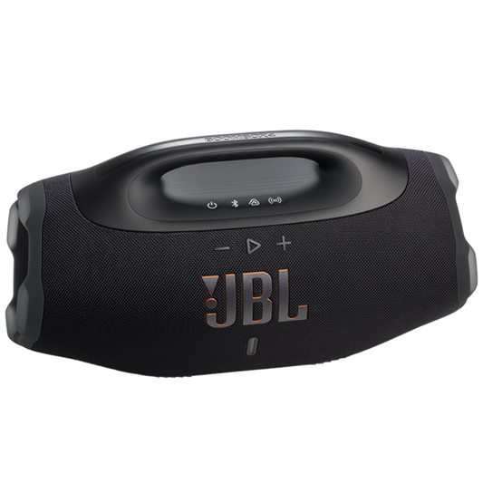 רמקול אלחוטי JBL Boombox 4 - צבע שחור אחריות ע"י - יבואן הרשמי