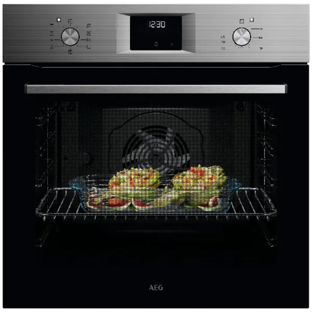 תנור בנוי 71 ליטר דגם AEG ABU51201M נירוסטה - יבואן רשמי
